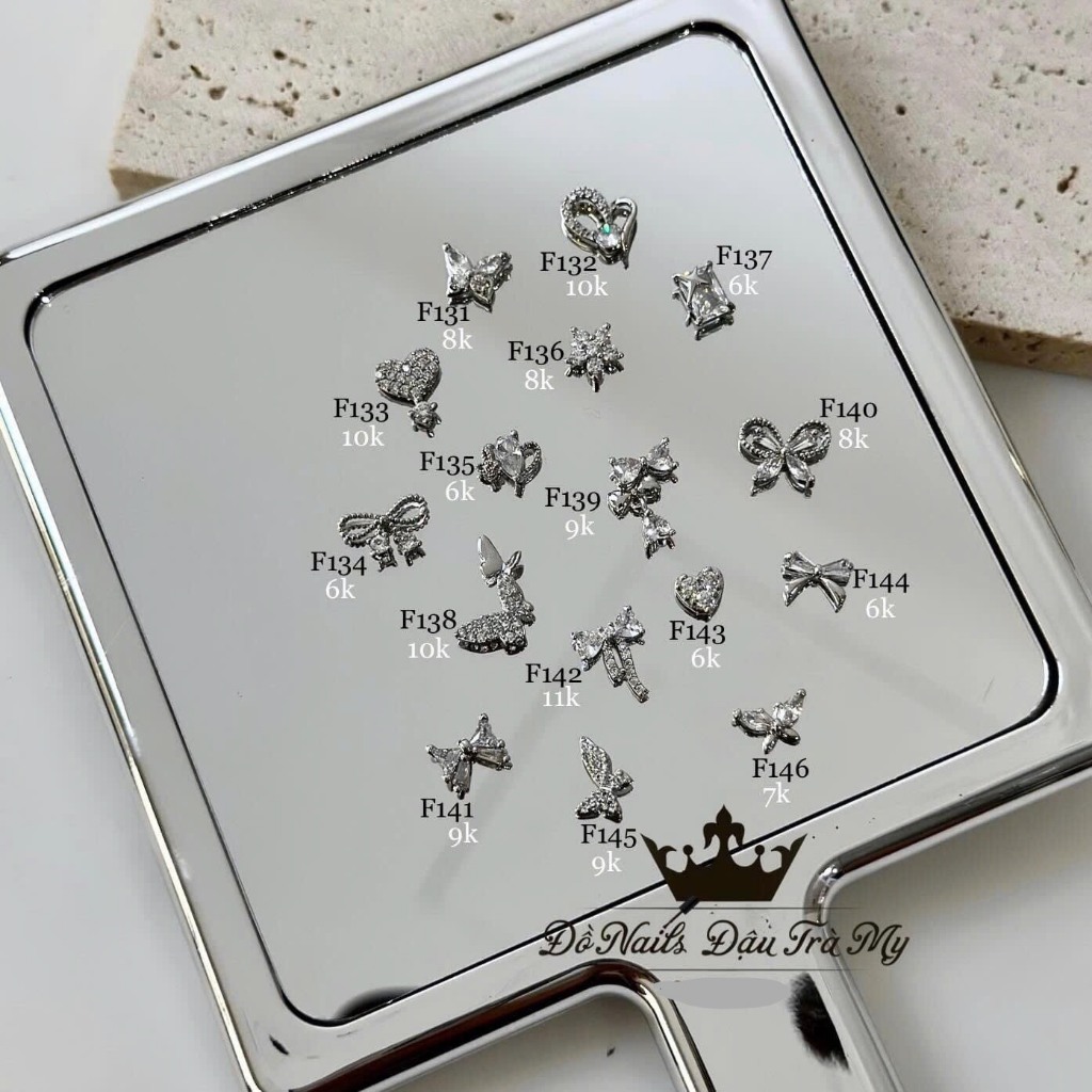 Lẻ 1c charm đá trang trí mã 08