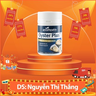 tinh chất hàu biển Oyter plus zinc goodheathy 60v - hàu Úc ( sản xuất : Úc)(hau ngắn)