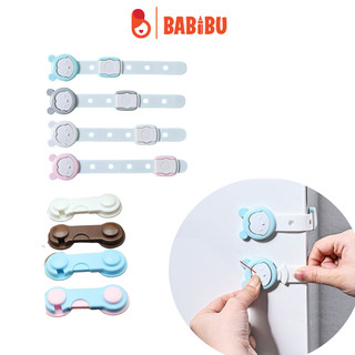 Khóa Tủ An Toàn Cho Bé Giúp Cố Định Các Ngăn Kéo Tủ, Cửa Ra Vào Bé Bị Kẹt Tay Babibu
