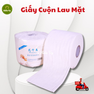Cuộn giấy dai cắt sẵn dùng lau mặt trong spa