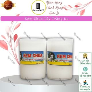 Kem Chua kem tẩy trắng da cấp tốc