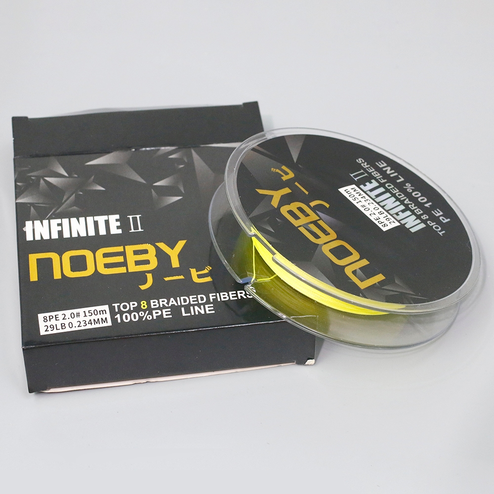 Dây Pe câu cá NOEBY INFINITE II PE 8X cuộn 150m