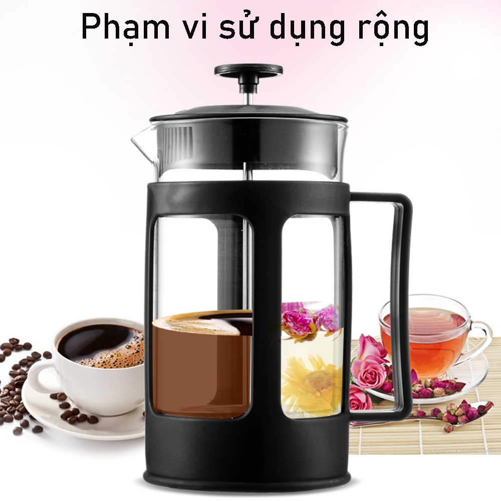 Giao hàng tận nơi |   Bình pha cà phê kiểu pháp 350/600ml ​french press