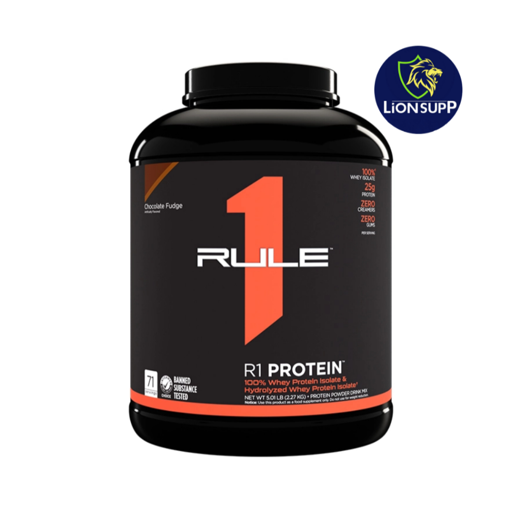 RULE 1 PROTEIN 5LBS (2.1KG) 10LBS (4.5KG) WHEY ISOLATE & HYDROLZED SỮA TĂNG CƠ 76 - 152 LẦN DÙNG