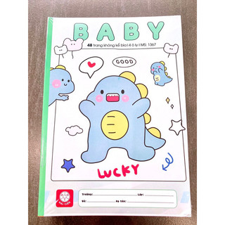 Vở 48 trang ô ly baby hải tiến