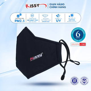 Khẩu Trang 3D Kissy Người Lớn - Sợi Hoạt Tính - Chống Bụi Mịn Hiệu Quả - Đủ Mẫu - Đủ Size