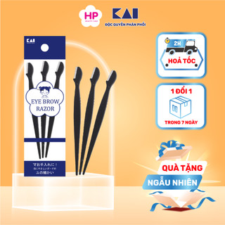 Dao cạo lông mày cán dài kai groom 938531-hc1161