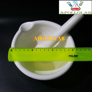 Cối chày sứ và thủy tinh phi 80, 100, 130mm