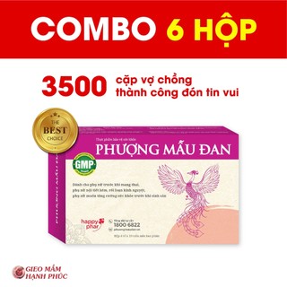 COMBO 6 HỘP PHƯỢNG MẪU ĐAN 40 viên TIẾT KIỆM 220K