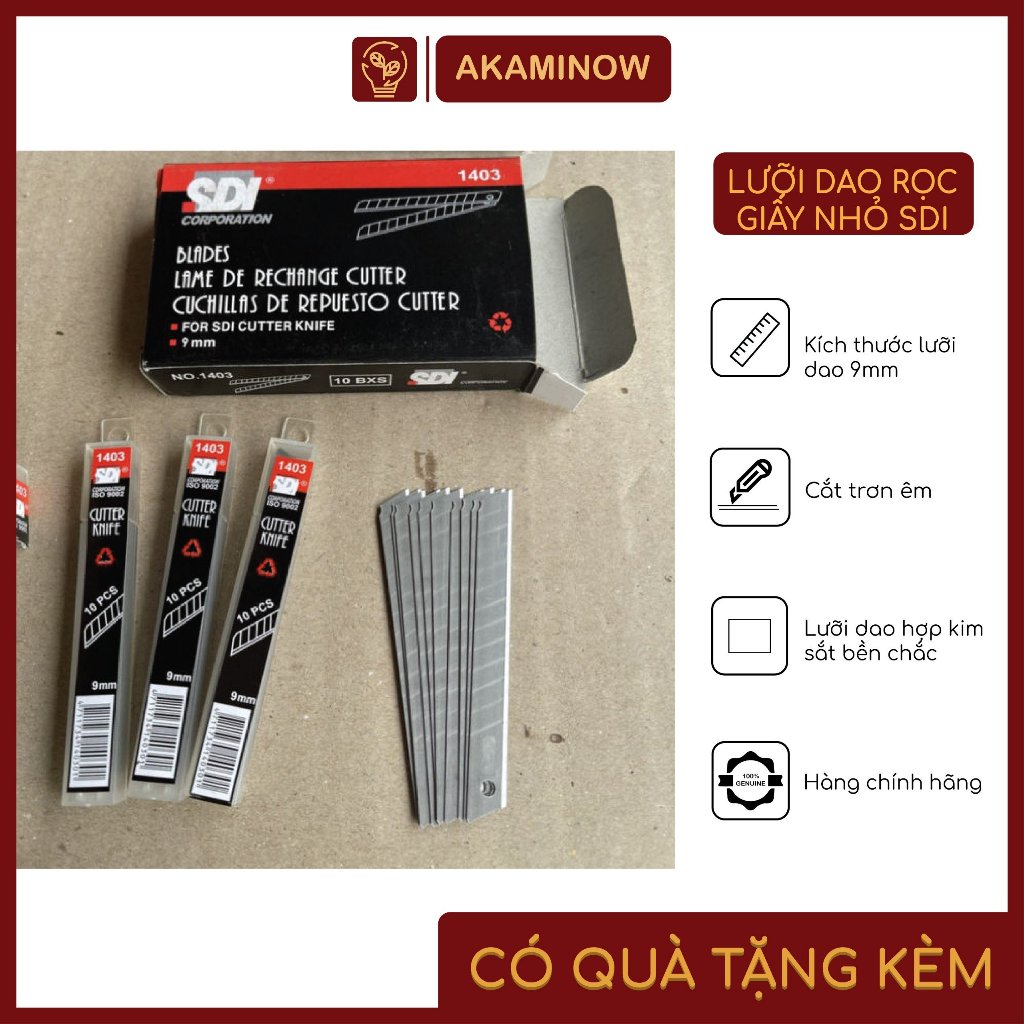 Lưỡi Dao Dọc Giấy Nhỏ SDI