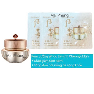 10 gói Kem dưỡng Whoo tái sinh Cheonyuldan Ultimate