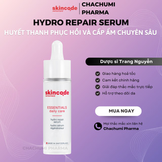 Skincode Hydro Repair Serum - Huyết thanh phục hồi tổn thương tế bào, dưỡng ẩm, cấp nước chuyên sâu