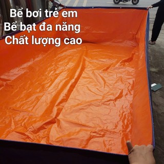 BỂ BẠT NUÔI CÁ, ỐC, ẾCH , LƯƠN ĐỦ KÍCH THƯỚC - 2*1*0,5