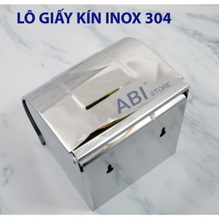 LÔ GIẤY, HỘP ĐỰNG GIẤY VỆ SINH INOX 304 HÀNG XỊN ĐẸP GIÁ RẺ HÀ NỘI