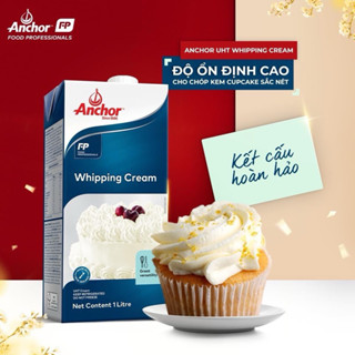 Kem sữa Whipping Cream Anchor 1L(Độ béo 36%) - [Chỉ ship Hỏa tốc tại HN]