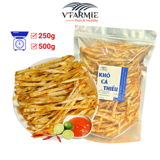 Khô cá thiều sợi que thơm ngon gói 250g và gói 500g