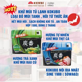 Khử Mùi Tủ Lạnh Than Hoạt Tính (Nhật Bản)