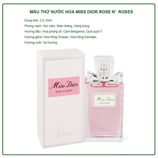 Nước hoa chính hãng Miss Dior Rose N Rose