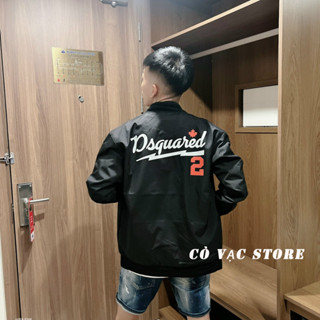 Áo Gió Nam Chống Nắng DSQ AG 368 Thời Trang Nam Màu Đen Kiểu Dáng Khoác Ngoài Chất Liệu Gió 2 Lớp