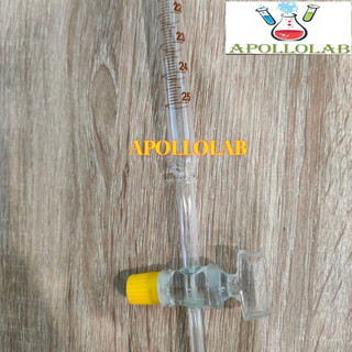 Burette (buret) chuẩn độ trắng 10ml 25ml 50ml