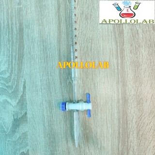 Burette (buret) chuẩn độ trắng 10ml 25ml 50ml