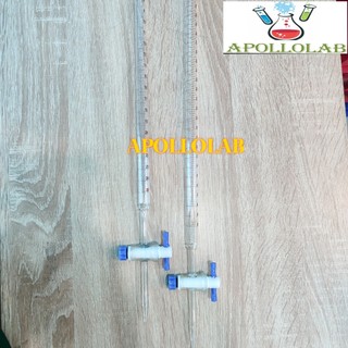 Burette (buret) chuẩn độ trắng 10ml 25ml 50ml