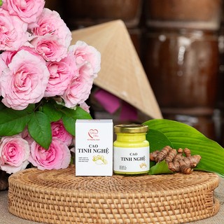 Cao tinh nghệ MOM SHIN 70g, chăm sóc da mụn thâm nám tàn nhan, nguyên chất tự nhiên, handmade
