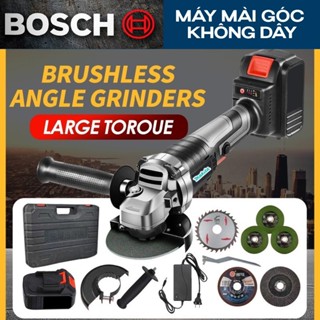Hàng sẵn có📦Máy Mài Pin BOSCH 388VF không chổi than 2 pin- Máy cắt pin cầm tay tặng kèm lưỡi cưa gỗ cao cấp bảo hành 5 n