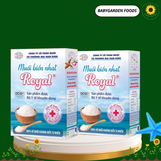 Muối biển nhạt royal bảo vệ sức khỏe cộng đồng - 250g