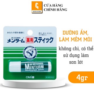 IGOOD - Son dưỡng OMI chống khô nứt nẻ Omi Menturm Nhật Bản