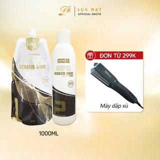 [GIÁ SALON] Thuốc uốn siêu dưỡng keratin KAMI,uốn không mềm hoá hương thơm dừa Chính Hãng 1000ml