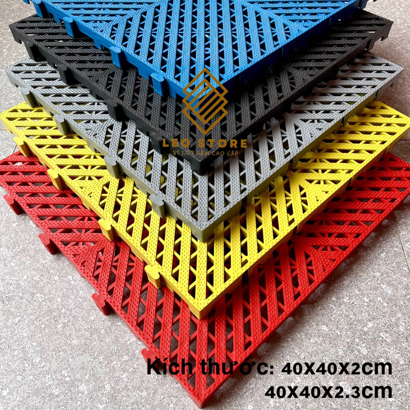 [Xưởng sản xuất] Tấm lót sàn chịu lực, tấm lót sàn gara oto, tấm lót sàn nhựa PP chịu lực cao cấp