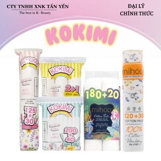 Bông Tẩy Trang Kokimi - Mihoo Cotton Pads