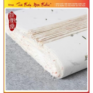 Xấp 10 tờ Giấy dó viết thư pháp, thư họa