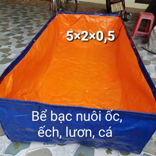 BỂ BẠT NUÔI CÁ, ỐC, ẾCH , LƯƠN ĐỦ KÍCH THƯỚC