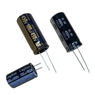 Tụ lộc nguồn 100uf 450V mới 100% chân mềm - Linh kiện điện tử QUỲNH DIỄN