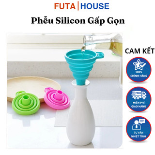Phễu silicon gấp gọn tiện dụng nhỏ nhắn đa năng
