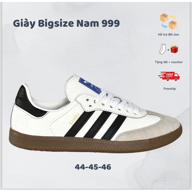 [Giày Bigsize Nam 44-45-46-47] Giày Adi.das Samba good quality
