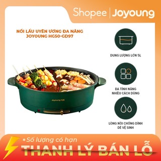 Nồi Lẩu Uyên Ương Da Năng Joyoung HG50-GD97 - Hàng Chính Hãng