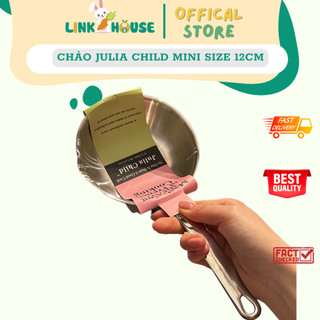 Chảo julia child mini 12cm inox 304 nấu đồ ăn cho bé