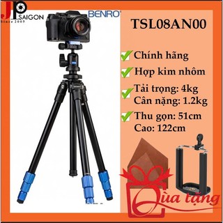 CHÂN MÁY ẢNH BENRO TSL08AN00 (màu xanh) - HÀNG NHẬP KHẨU + QUÀ TẶNG