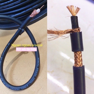 Dây tín hiệu coaxial, audio lõi cứng, lõi mềm hàng nhập khẩu