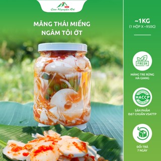 1 Hộp Măng Ớt Cay Hà Giang Chua Cay (ăn liền: ăn kèm bún, miến, phở, mỳ tôm...)