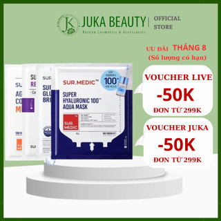 Mặt nạ Sur.Medic Bright Glutathione/ Aqua/ Vital Collagen/ Age Control-Multi Vita/ Super Calm Repairing Mask