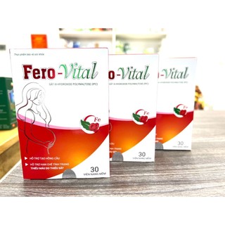 Fero - vital giúp bổ sung sắt