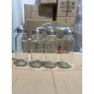  10 chai thủy tinh 300ml đựng yến chưng, nước ép, sữa hạt, mật ong kèm nắp dây