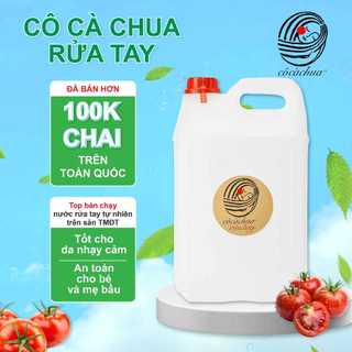 Nước Rửa Tay Hữu Cơ 10l Cô Cà Chua Yêu Nước Thiên Nhiên Hương Oải Hương Diệt Vi Khuẩn An Toàn Cho Da