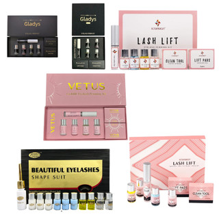 (Combo) Bộ uốn mi collagen Hàn-Nhật + Phủ đen mi _uốn mi_uốn mi tại nhà_Đức Eyelash