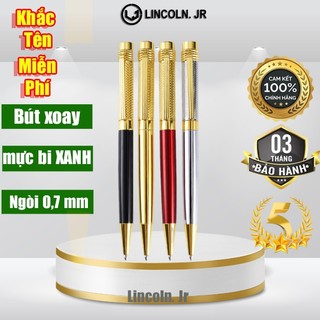Miễn phí khắc tên & Vận Chuyển Tặng Kèm Hộp & Ruột Mực, , Bút ký doanh nhân thép nguyên khối CEO 036