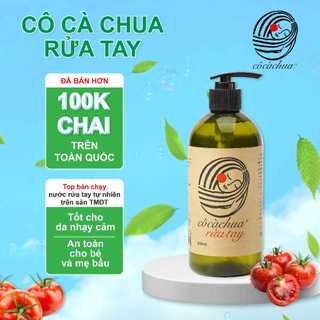 Nước Rửa Tay Hữu Cơ Cô Cà Chua Yêu Nước 500ml Sạch Khuẩn Khử Mùi An Toàn Cho Sức Khoẻ Mềm Mịn Da